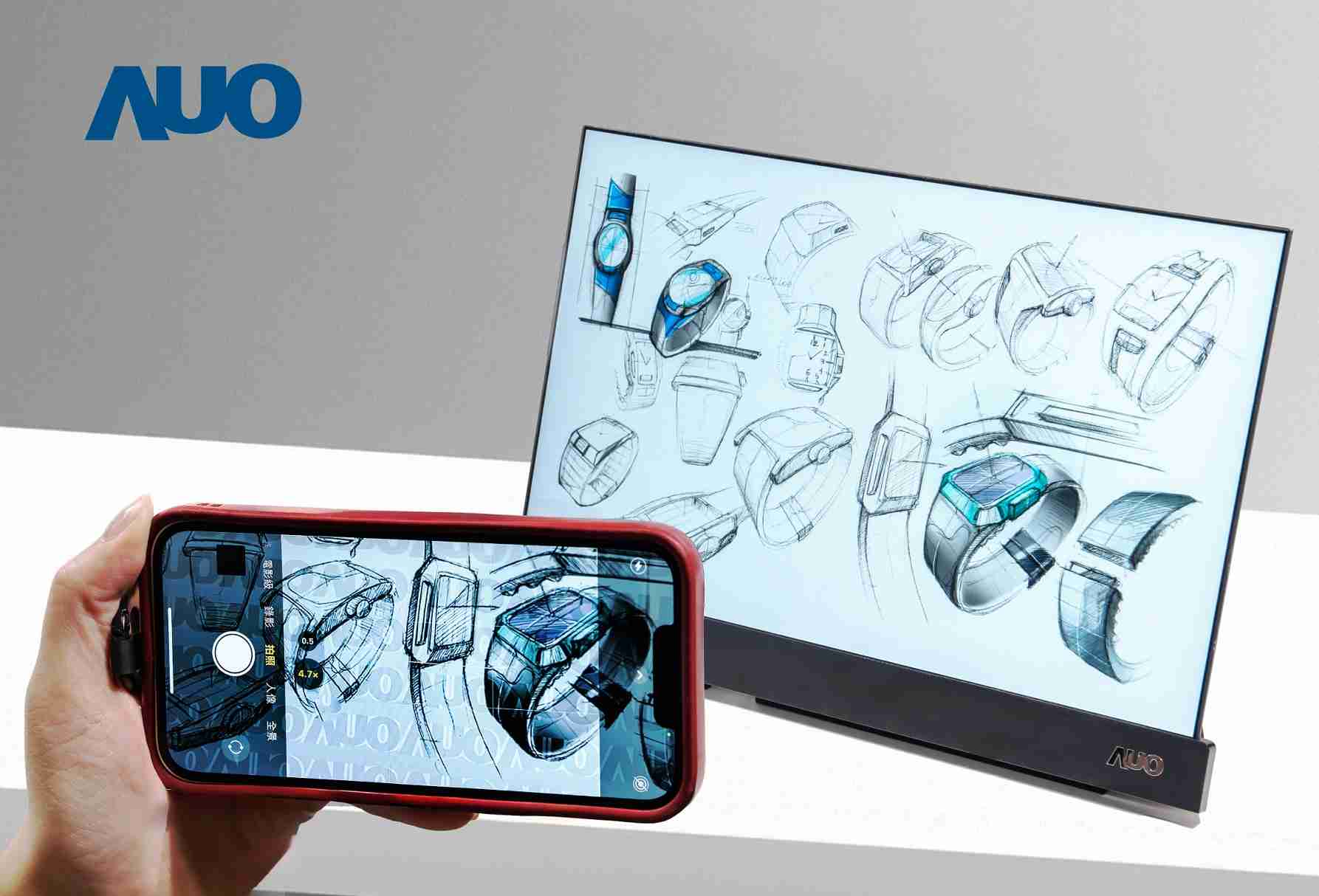 人生就是博16吋防窥显示器，，，采用人眼无法察觉、、、、相机拍摄时才显现的隐藏式水印技术，，未来可结合AI镜头侦测周围环境，，，，实时开启或关闭水印，，，大幅提升在公共场域使用显示器的安全性